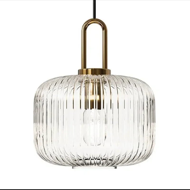 Nordic Minimalist Glass Pendant Light for Dining Room, Kitchen & Bedside - Hans Lumiere