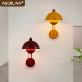 Nordic Minimalist Multicolor LED Iron Wall Sconce - Hans Lumiere