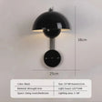 Nordic Minimalist Multicolor LED Iron Wall Sconce - Hans Lumiere