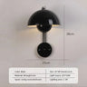 Nordic Minimalist Multicolor LED Iron Wall Sconce - Hans Lumiere