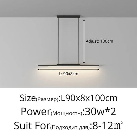 Nordic Minimalist Restaurant Pendant Lamp - Hans Lumiere