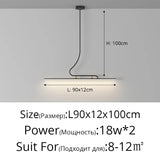 Nordic Minimalist Restaurant Pendant Lamp - Hans Lumiere