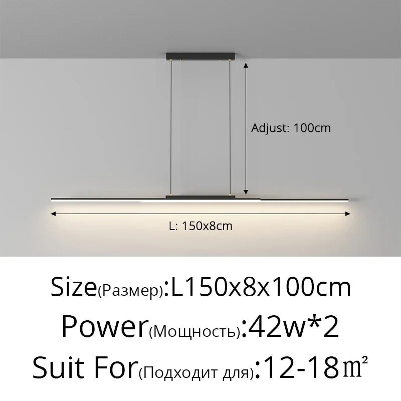 Nordic Minimalist Restaurant Pendant Lamp - Hans Lumiere