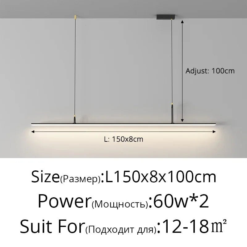 Nordic Minimalist Restaurant Pendant Lamp - Hans Lumiere