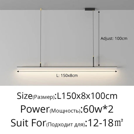 Nordic Minimalist Restaurant Pendant Lamp - Hans Lumiere