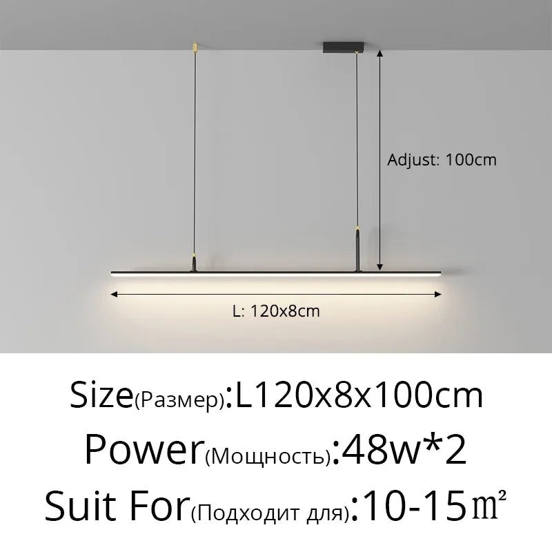 Nordic Minimalist Restaurant Pendant Lamp - Hans Lumiere