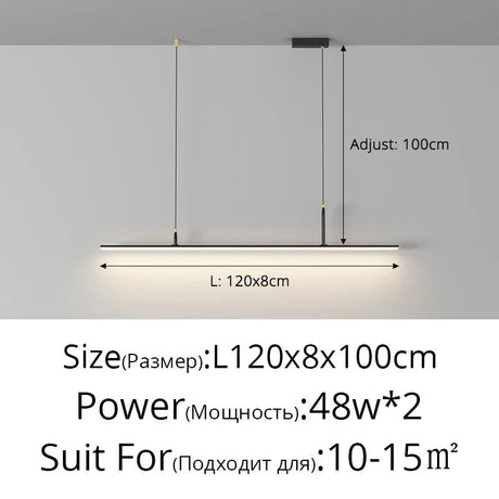 Nordic Minimalist Restaurant Pendant Lamp - Hans Lumiere