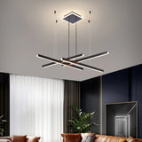 Nordic Modern Dimmable LED Ring Chandelier for Living Room - Hans Lumiere