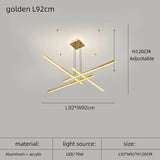 Nordic Modern Dimmable LED Ring Chandelier for Living Room - Hans Lumiere