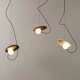 Nordic Modern Metal Pendant Light – Single Hanging Lamp for Bedside, Bar & Kitchen - Hans Lumiere