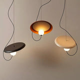 Nordic Modern Metal Pendant Light – Single Hanging Lamp for Bedside, Bar & Kitchen - Hans Lumiere