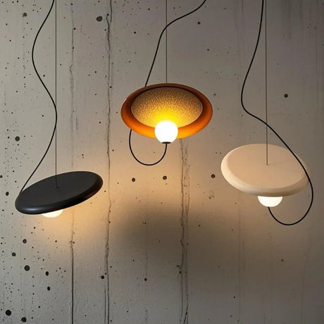 Nordic Modern Metal Pendant Light – Single Hanging Lamp for Bedside, Bar & Kitchen - Hans Lumiere