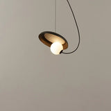 Nordic Modern Metal Pendant Light – Single Hanging Lamp for Bedside, Bar & Kitchen - Hans Lumiere