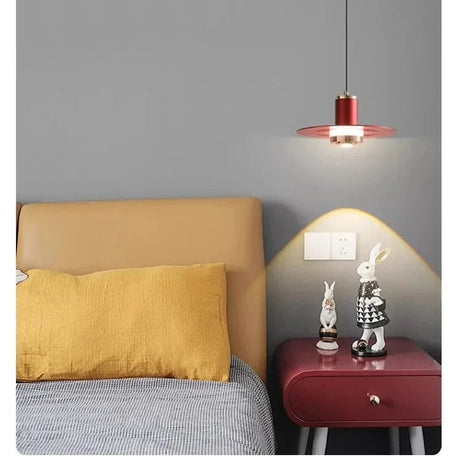 Nordic Modern Minimalist Bedside Pendant Light - Hans Lumiere