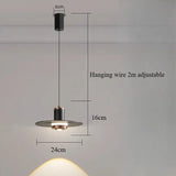 Nordic Modern Minimalist Bedside Pendant Light - Hans Lumiere