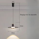 Nordic Modern Minimalist Bedside Pendant Light - Hans Lumiere