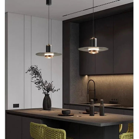 Nordic Modern Minimalist Bedside Pendant Light - Hans Lumiere