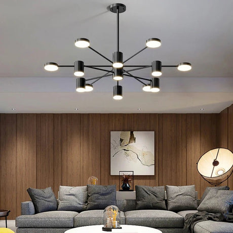 Nordic Modern Minimalist LED Chandelier - Hans Lumiere