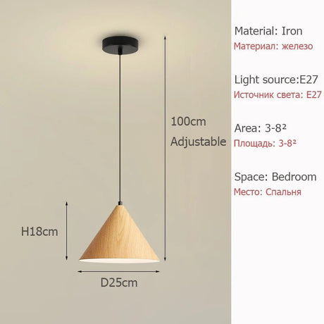 Nordic Modern Pendant LED Lights - Hans Lumiere