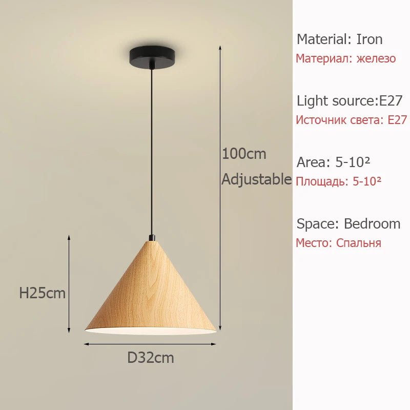 Nordic Modern Pendant LED Lights - Hans Lumiere