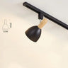 Nordic Modern Wooden LED Track Light - Hans Lumiere