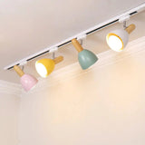 Nordic Modern Wooden LED Track Light - Hans Lumiere