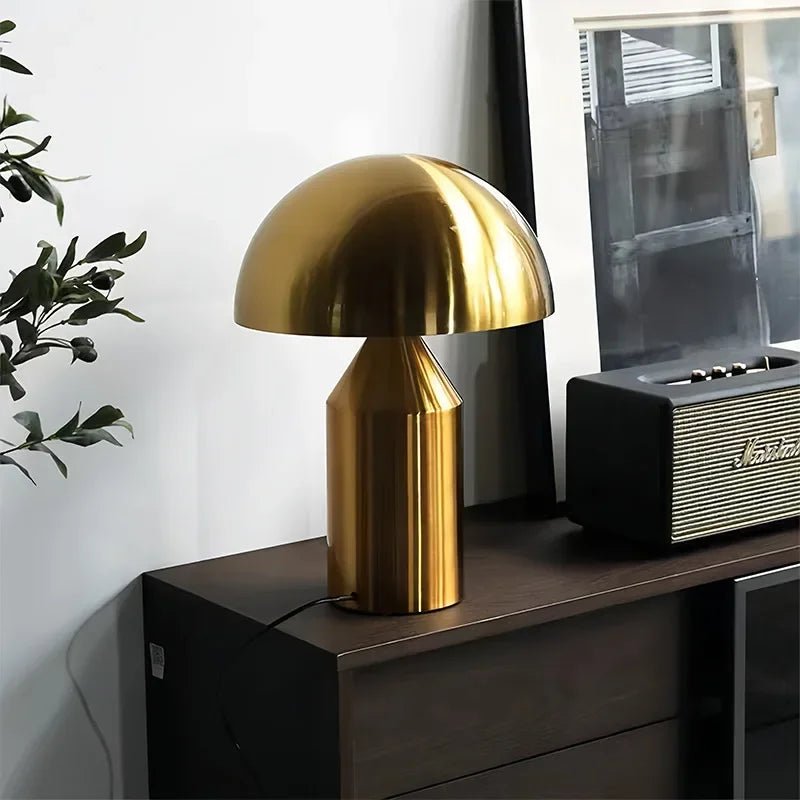 Nordic Mushroom Table Lamp – Bedroom & Living Room Decor - Hans Lumiere