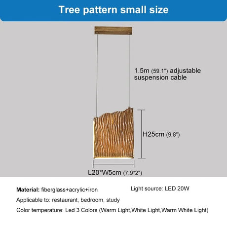 Nordic Pendent Lamp American Retro Chandelier - Hans Lumiere