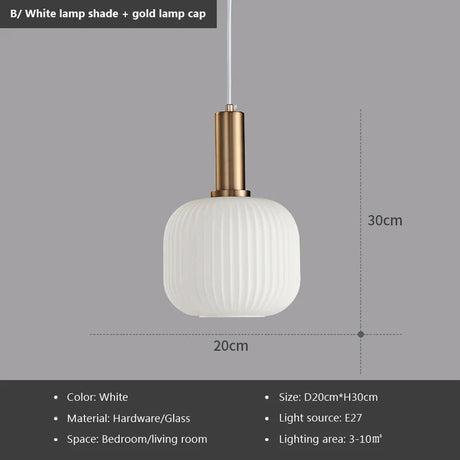 Nordic Retro Colorful Glass Pendant Lights - Hans Lumiere