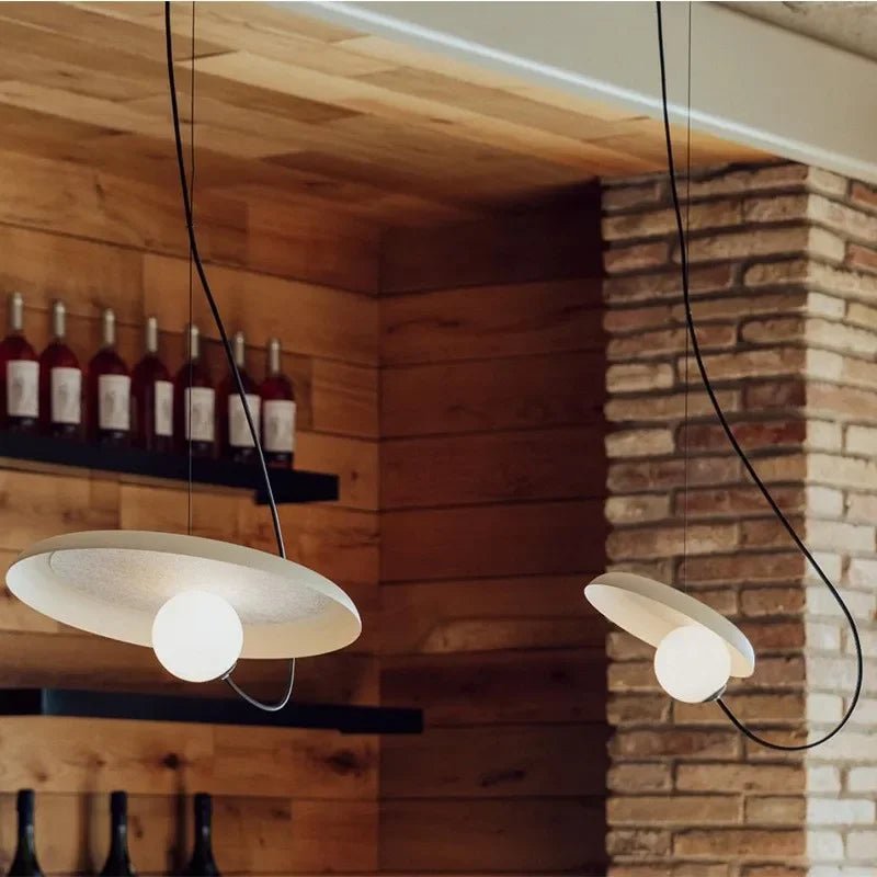 Nordic Retro LED Magnetic Chandelier 3D Ball Pendant Lights - Hans Lumiere