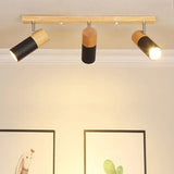 Nordic Rotatable Decorate Spotlight Wooden Ceiling Light - Hans Lumiere
