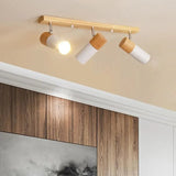 Nordic Rotatable Decorate Spotlight Wooden Ceiling Light - Hans Lumiere