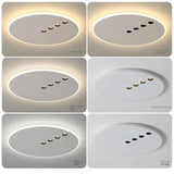 Nordic Round Dimming LED Ceiling Lamp - Hans Lumiere