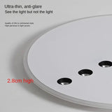 Nordic Round Dimming LED Ceiling Lamp - Hans Lumiere