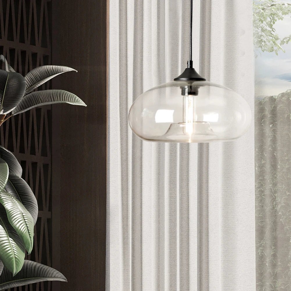 Nordic Striped Glass Chandelier Modern Pendant Light - Hans Lumiere