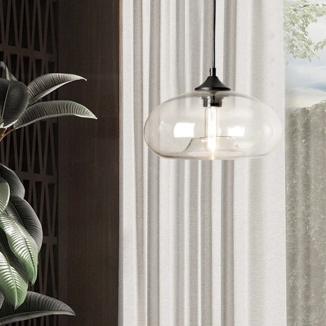 Nordic Striped Glass Chandelier Modern Pendant Light - Hans Lumiere