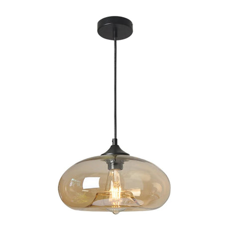Nordic Striped Glass Chandelier Modern Pendant Light - Hans Lumiere