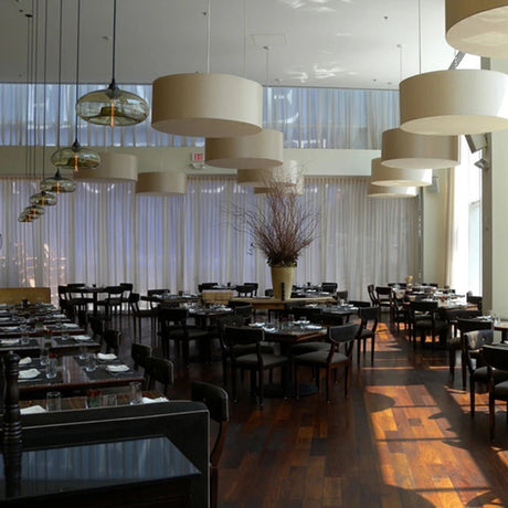 Nordic Striped Glass Chandelier Modern Pendant Light - Hans Lumiere