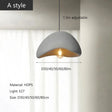 Nordic Wabi Sabi Ceiling Chandelier - Modern E27 LED Pendant Light - Hans Lumiere