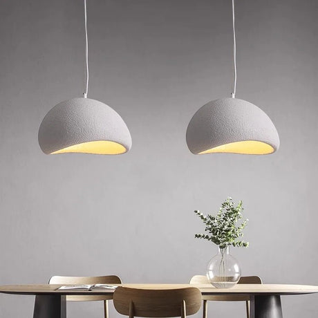 Nordic Wabi Sabi Ceiling Chandelier - Modern E27 LED Pendant Light - Hans Lumiere