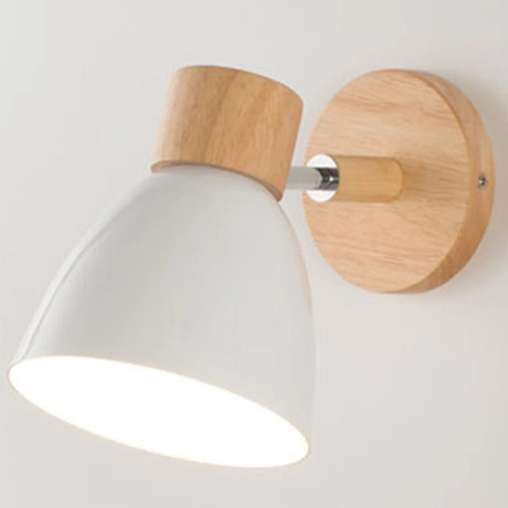 Nordic Wall Lamp Wooden Wall Sconce - Hans Lumiere