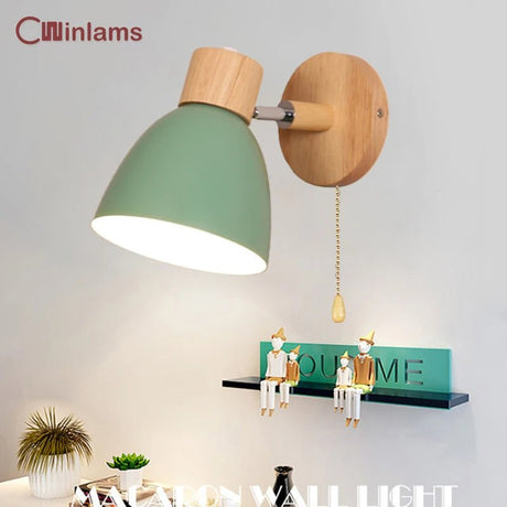 Nordic Wall Lamp Wooden Wall Sconce - Hans Lumiere
