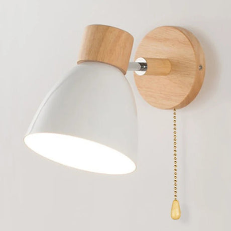 Nordic Wall Lamp Wooden Wall Sconce - Hans Lumiere