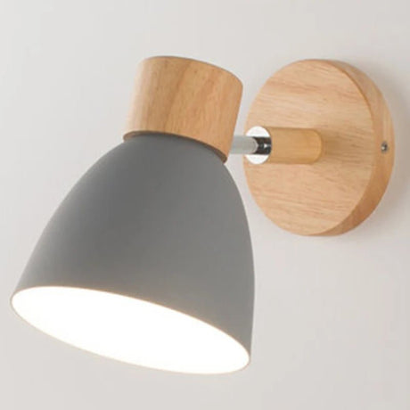 Nordic Wall Lamp Wooden Wall Sconce - Hans Lumiere