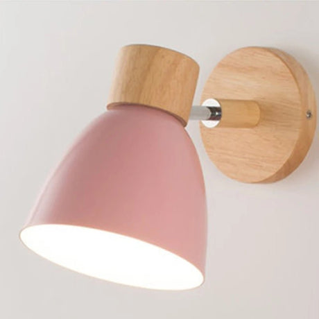 Nordic Wall Lamp Wooden Wall Sconce - Hans Lumiere