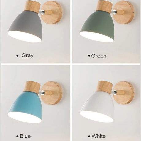 Nordic Wall Lamp Wooden Wall Sconce - Hans Lumiere