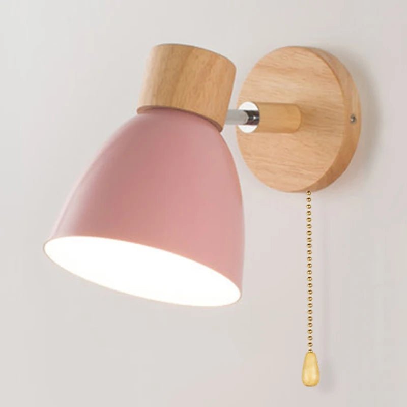 Nordic Wall Lamp Wooden Wall Sconce - Hans Lumiere