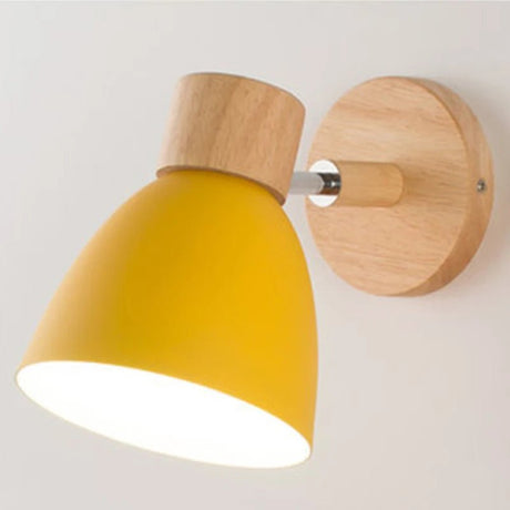 Nordic Wall Lamp Wooden Wall Sconce - Hans Lumiere