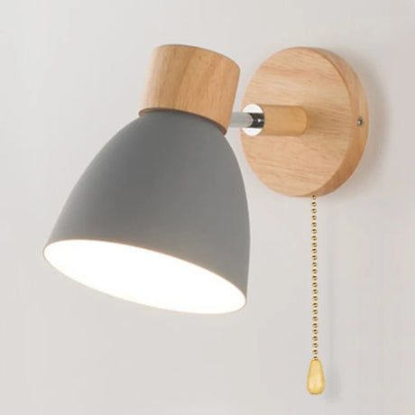 Nordic Wall Lamp Wooden Wall Sconce - Hans Lumiere