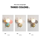 Nordic Wall Light Creative Macaroon Lamp - Hans Lumiere